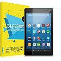 MoKo Nuevo Fire HD 8 2018 2017 - Fire HD 8 Kids Edition Protector de Pantalla - Premium HD Claro 9H Dureza Cristal…